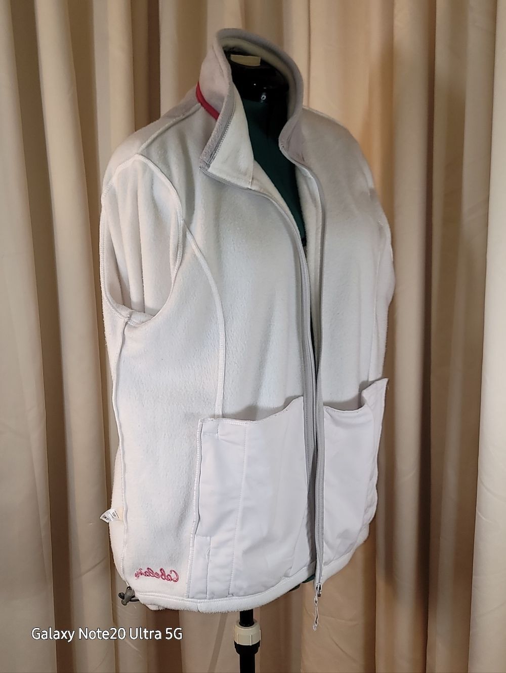 0943. EUC ~ Cabela's ~ Ladies 2XL ~ White w/ Pink Accents ~ - Picture 5 of 6